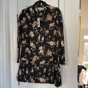 NWT Tuckernuck Midnight Garden Floral Dress